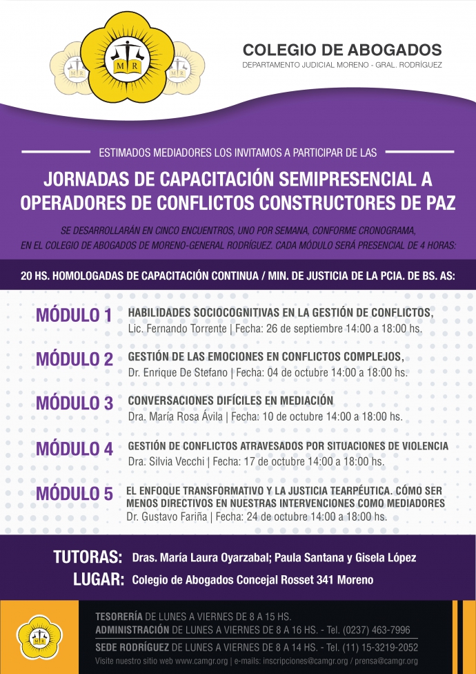 JORNADAS DE CAPACITACION